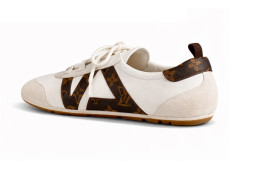 Louis Vuitton Sneakerina German Army White/Brown 