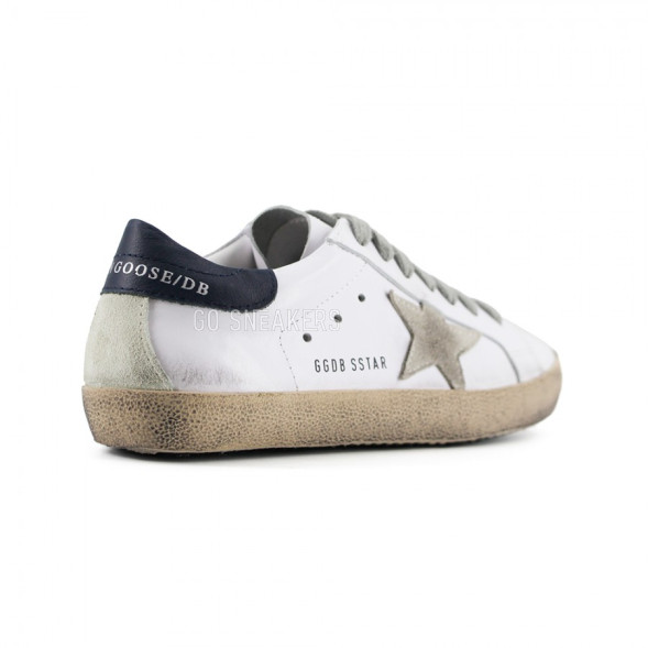 Женские кеды Golden Goose Deluxe Brand Navy/White Star