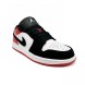 Унисекс кроссовки Nike Air Jordan 1 Low Black Toe (GS)