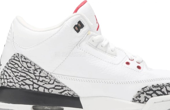 Женские кроссовки Nike Air Jordan 3 Retro GS 'White Cement' 2011