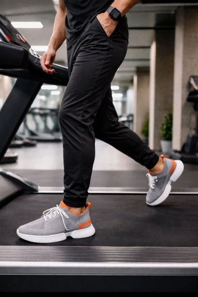 Мужские кроссовки Hermes Casual Shoes For Men Grey