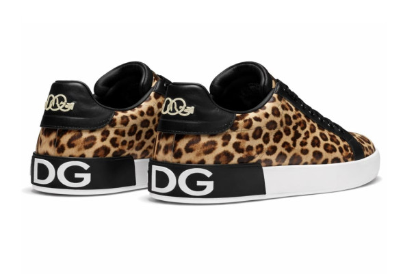 Унисекс кроссовки Dolce &amp; Gabbana Portofino Leopard