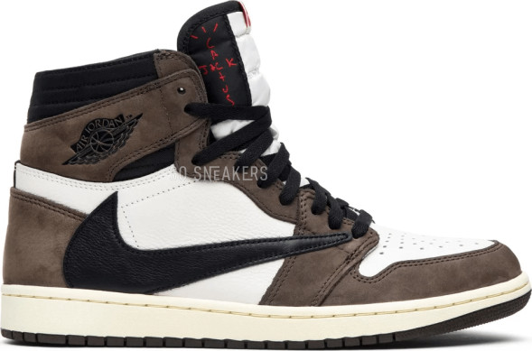 Унисекс кроссовки Nike Travis Scott x Air Jordan 1 Retro High OG 'Mocha'