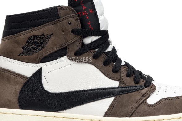 Унисекс кроссовки Nike Travis Scott x Air Jordan 1 Retro High OG 'Mocha'