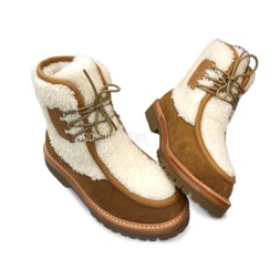 Celine Winter Woman Brown White