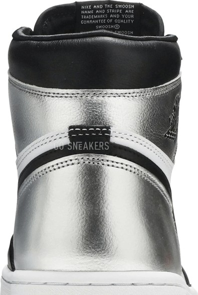 Женские кроссовки Nike Wmns Air Jordan 1 Retro High OG 'Silver Toe'
