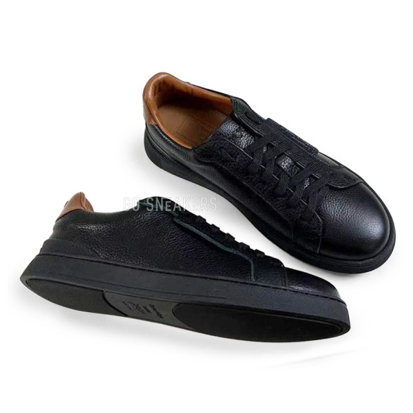 Мужские кроссовки Ermenegildo Zegna Man Black