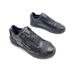 Dolce &amp; Gabbana Man Winter Leather Black