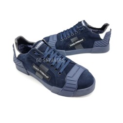 Dolce &amp; Gabbana Man Winter Suede Navy