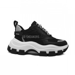 Prada Black and White Chunky Sneakers