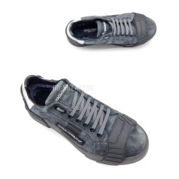 Dolce &amp; Gabbana Man Winter Suede Grey