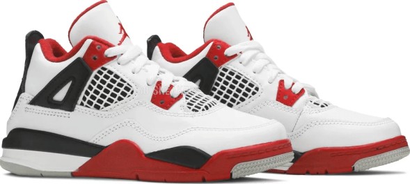 Унисекс кроссовки Nike Air Jordan 4 Retro OG PS 'Fire Red' 2020