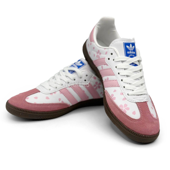 Женские кеды Adidas x Comme Des Gaarcons Samba OG Core White/Pink