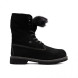 Женские ботинки с мехом Timberland Teddy Albina Black