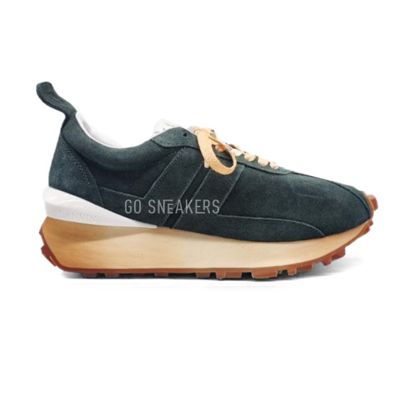 Унисекс кроссовки Lanvin Retro Suede Khaki