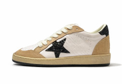 Golden Goose Ball Star Leather Beige