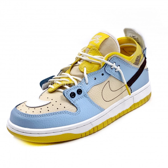 Мужские кроссовки Nike Dunk Low Blue&amp;Yellow