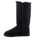 Женские высокие угги с пуговицами Tall Bailey Button Triplet II Black