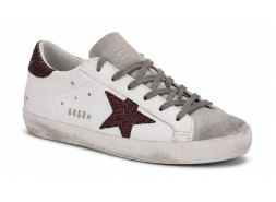 Golden Goose Super-Star White Leather Grey Suede