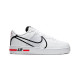 Унисекс кроссовки Nike Air Force 1 React White Black Red