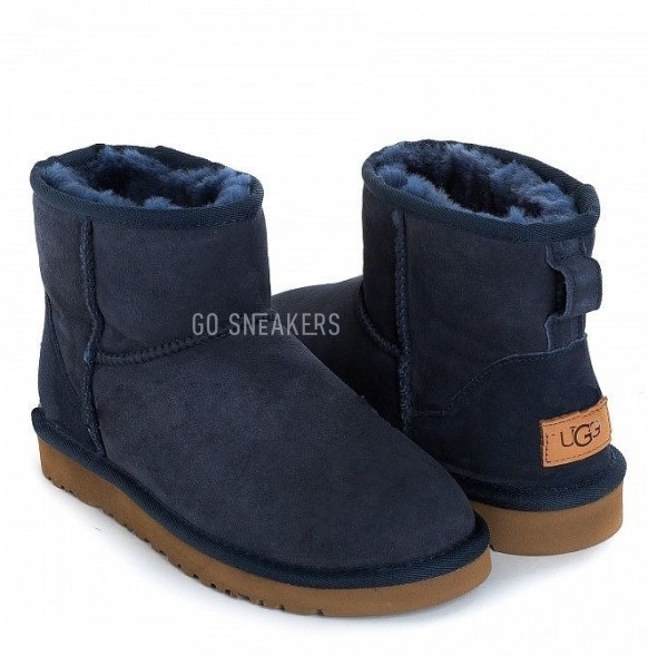 Мужские мини угги Mens Classic Mini II Navy
