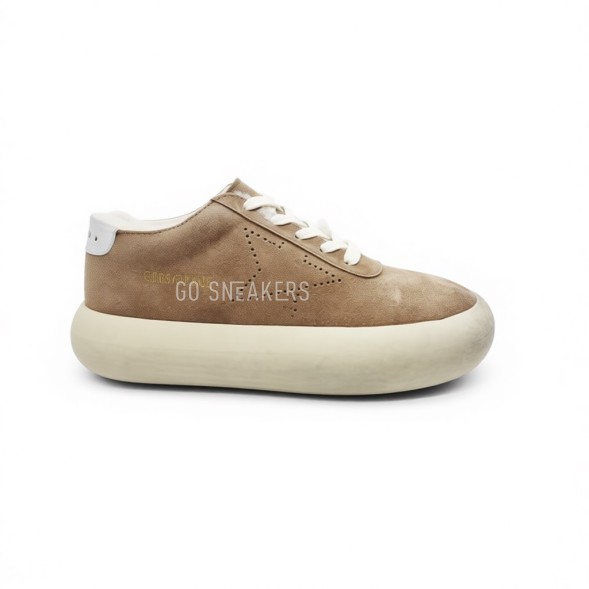 Унисекс зимние кроссовки Golden Goose ggobispace Low Winter Suede Brown