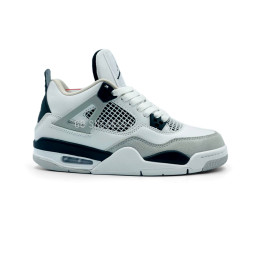 Nike Air Jordan 4 (IV) White Military Black 