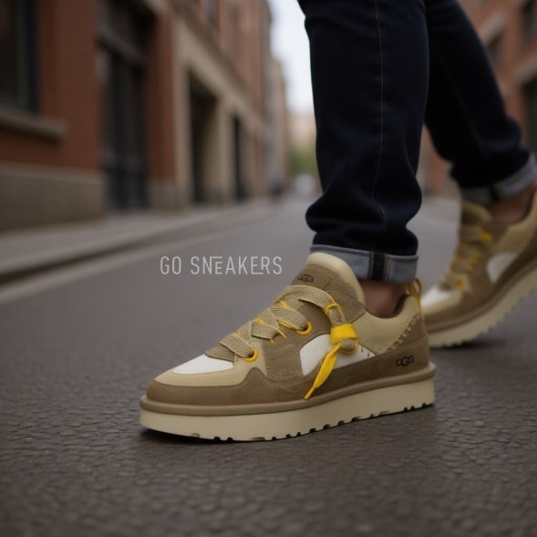 Женские кроссовки Ugg Lowmel Low Sneaker Biarritz Mustard Seed