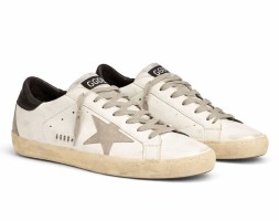 Golden Goose Super-Star Men's Black Heel Tab