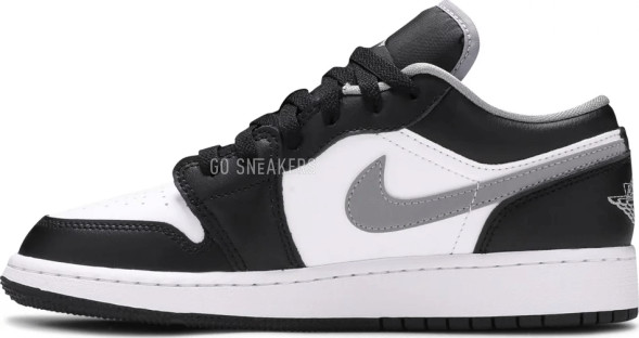 Женские кроссовки Nike Air Jordan 1 Low GS 'Black Medium Grey'