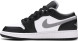 Женские кроссовки Nike Air Jordan 1 Low GS 'Black Medium Grey'