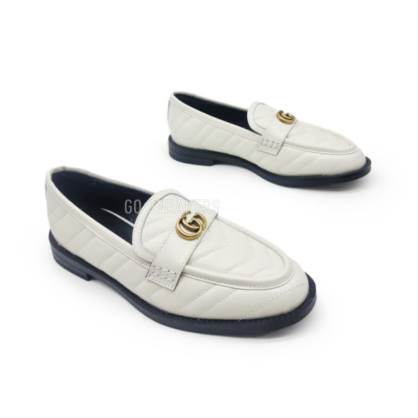 Женские слиперы Gucci Sleepers Leather White