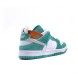 Мужские кроссовки Nike Dunk Low White&amp;Green