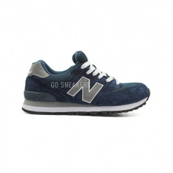 New Balance Женские 574 Navy-Grey