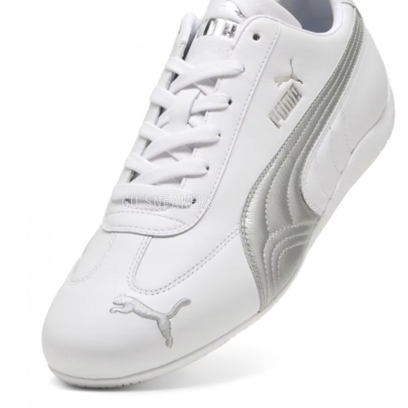 Унисекс кроссовки Puma Speedcat Leather White Silver