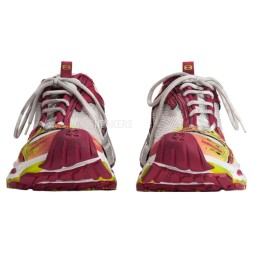 Balenciaga Stapler Sneaker White Pink Yellow