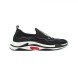 Мужские кроссовки Balenciaga Triple S Low Speed Trainer Black 2.0