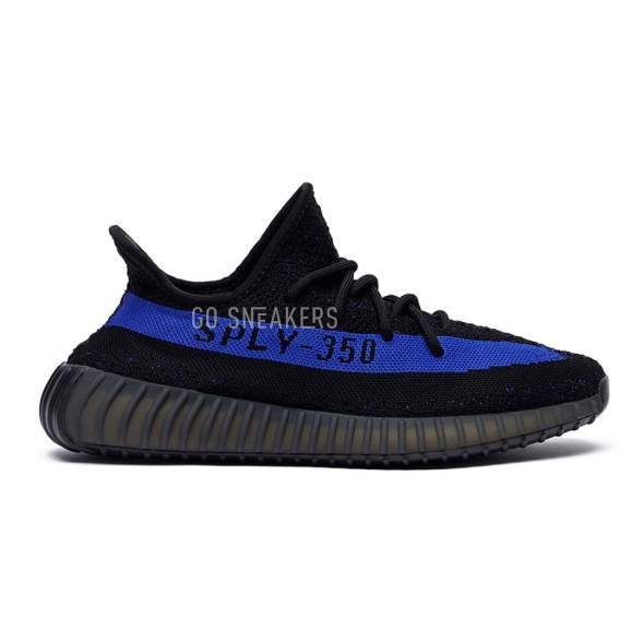 Унисекс кроссовки Adidas Yeezy Boost 350 V2 Core Black Dazzling Blue