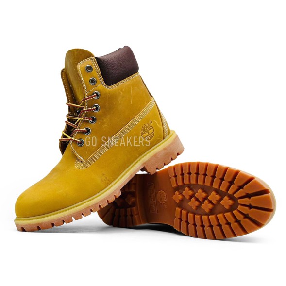 Унисекс  осенние ботинки Timberland Autumn Dark Yellow