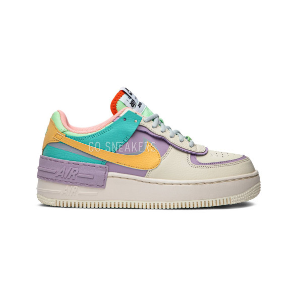 Женские кроссовки Nike Wmns Air Force 1 Shadow 'Pale Ivory'