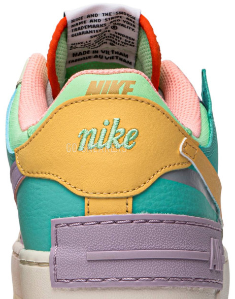 Женские кроссовки Nike Wmns Air Force 1 Shadow 'Pale Ivory'