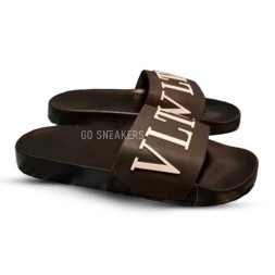 Valentino Slides Man Black/White