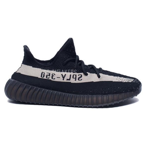 Унисекс кроссовки Adidas Yeezy Boost 350 V2 Core Black White (sply)