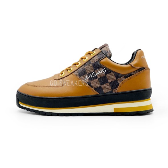 Унисекс кроссовки Louis Vuitton Rivoli Sneaker 'Monogram - Brown'