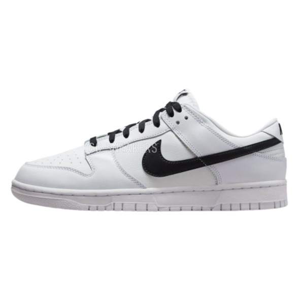 Унисекс кроссовки Nike Dunk Low White and Black