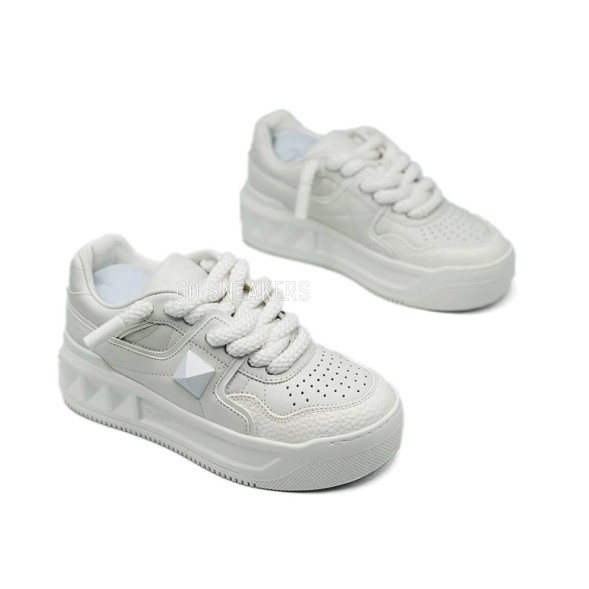 Женские кроссовки Valentino Garavani One Stud Xl Woman Total White