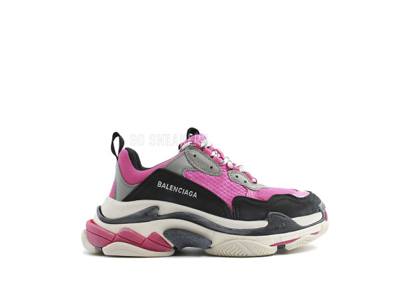 Унисекс кроссовки Balenciaga Triple S Pink Black