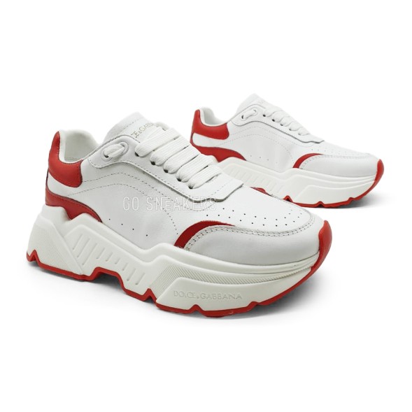 Женские кроссовки Dolce&amp;Gabbana Sneakers Daymaster White/Red
