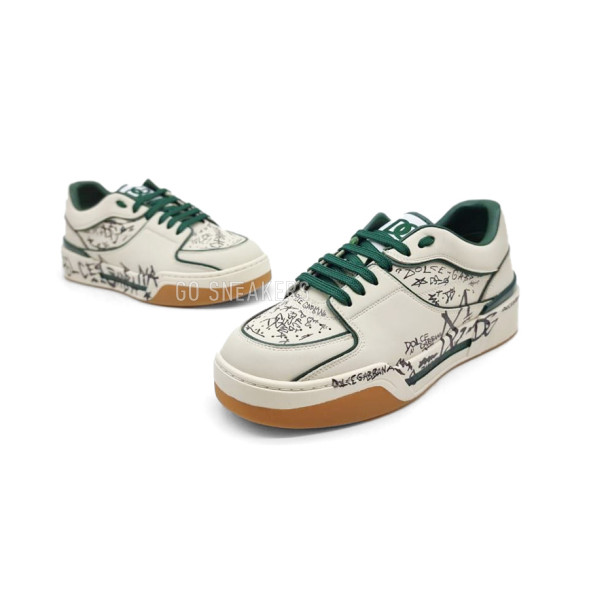 Унисекс кроссовки Dolce &amp; Gabbana Graphiti Beige