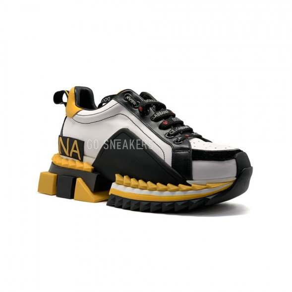 Женские кроссовки Dolce &amp; Gabbana Super King Yellow